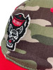 NCSU NC State Wolfpack Camo Hat Woodland Camo Two-Tone Cap