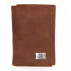University of Illinois Wallet Trifold Leather Wallet
