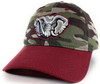 Alabama Crimson Tide Bama Camo Hat Woodland Camo Two-Tone Cap