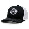 Black FSU Florida State University Trucker Hat Black and White Mesh Trucker Cap
