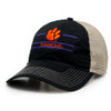 Black Clemson University Tigers Trucker Hat Soft Mesh Snapback Trucker Cap