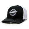 Black Arkansas Razorback Trucker Hat Black and White Mesh Trucker Cap