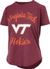 Women's Virginia Tech VT Hokies Short Sleeve TShirt Cotton SS Tee