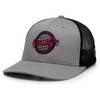 Gonzaga University Bulldogs Trucker Hat Grey and Black Mesh Trucker Cap