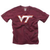 Toddler Virginia Tech VT Hokies 3 Pack Tees Organic Cotton Shirt Set