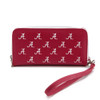 Ladies Alabama Crimson Tide Bama Wristlet Womens Leather Wallet Cellphone Money Holder