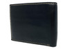 Men's Alabama Crimson Tide Bama Billfold Black Leather Wallet