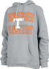 Women's Grey Tennessee Volunteers Vols UT Hoodie Coastal Fleece Oversized Hooded Sweatshirt