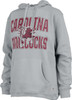 Women's Grey South Carolina Gamecocks Hoodie Coastal Fleece Oversized Hooded Sweatshirt