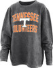 Women's Black Tennessee Volunteers Vols UT Comfy Cord Pullover Sweatshirt