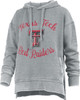 Women's Hoodie Texas Tech University Vintage Hoodie Ladies Fleece Sweatshirt
