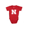 Infant Nebraska Cornhuskers Bodysuits 3 Pack Organic Cotton Set