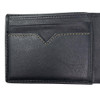 Men's Clemson University Tigers Billfold Black Leather Wallet
