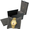 Men's North Carolina Tarheels UNC Gold Watch Bulova Gold Circle Watch