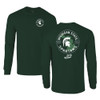 Michigan State University T-Shirt Long Sleeve Unisex Michigan State Spartans Shirt 100% Cotton Tee For Men and Women
