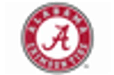 Alabama bama crimson tide pattern football varsity alumni Leggings by  varsity print co.