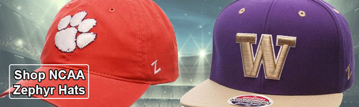 NHL and NCAA Zephyr Hats Just In