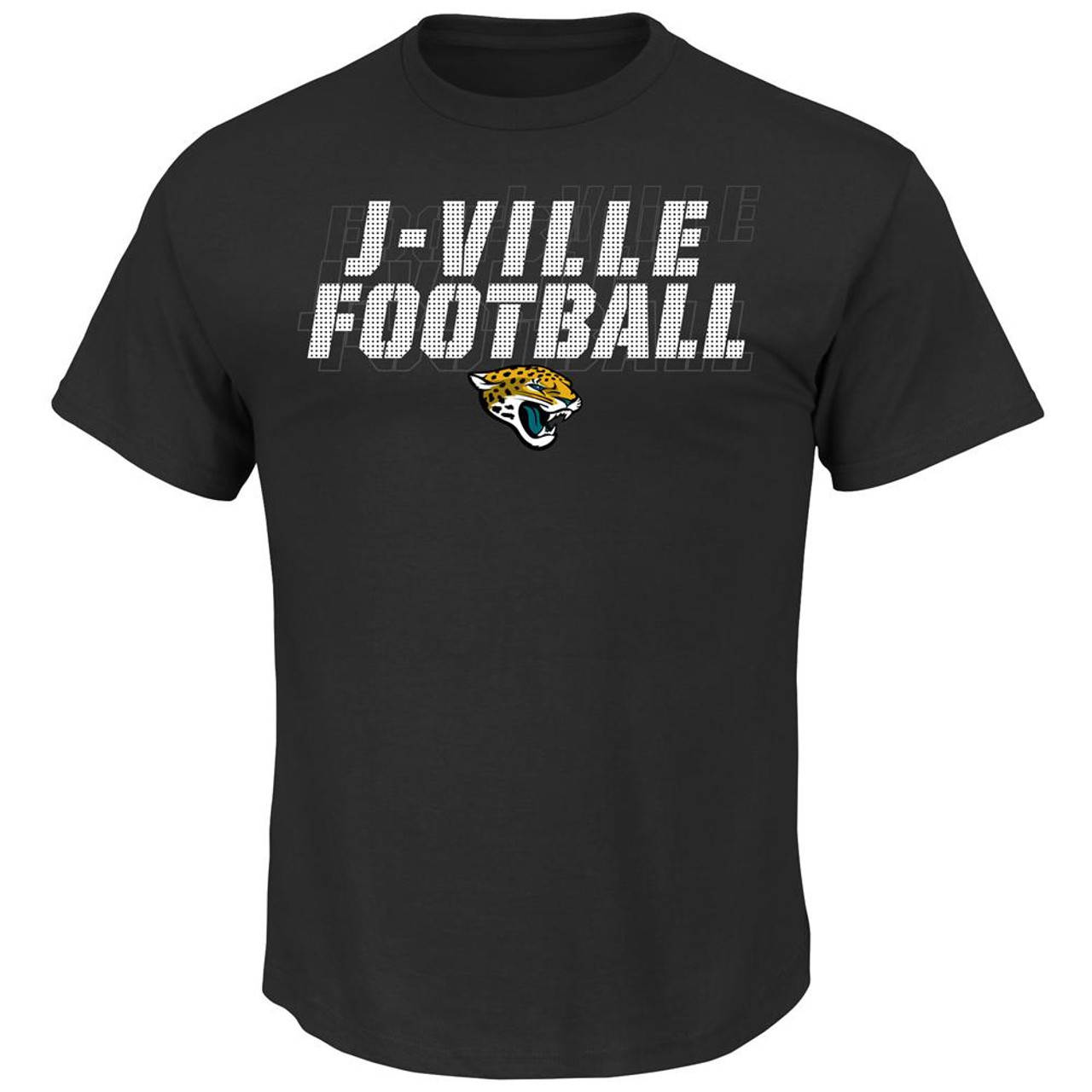 Battle Intensity Jacksonville Jaguars Crew Neck Tee