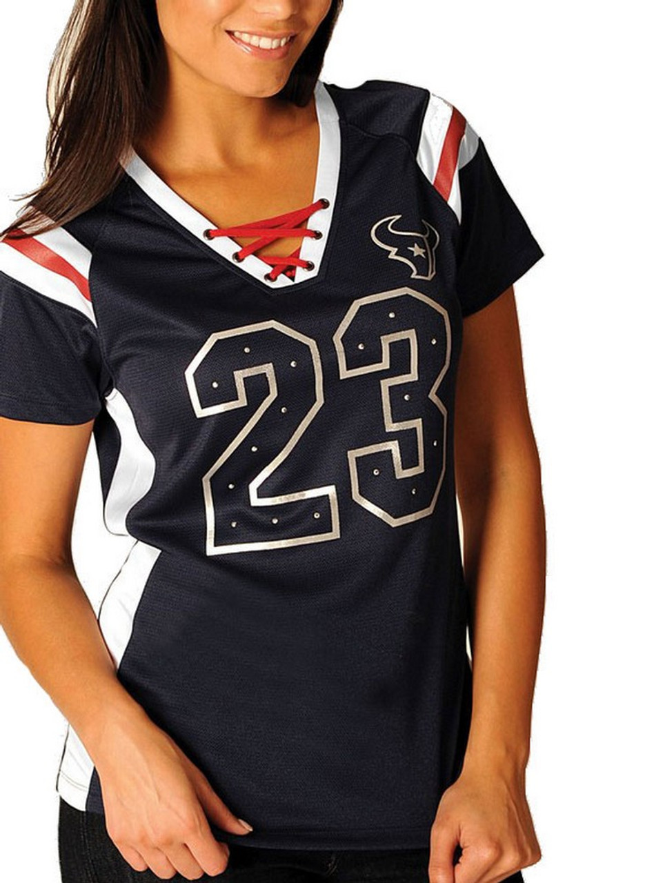 Female hot sale texans jersey