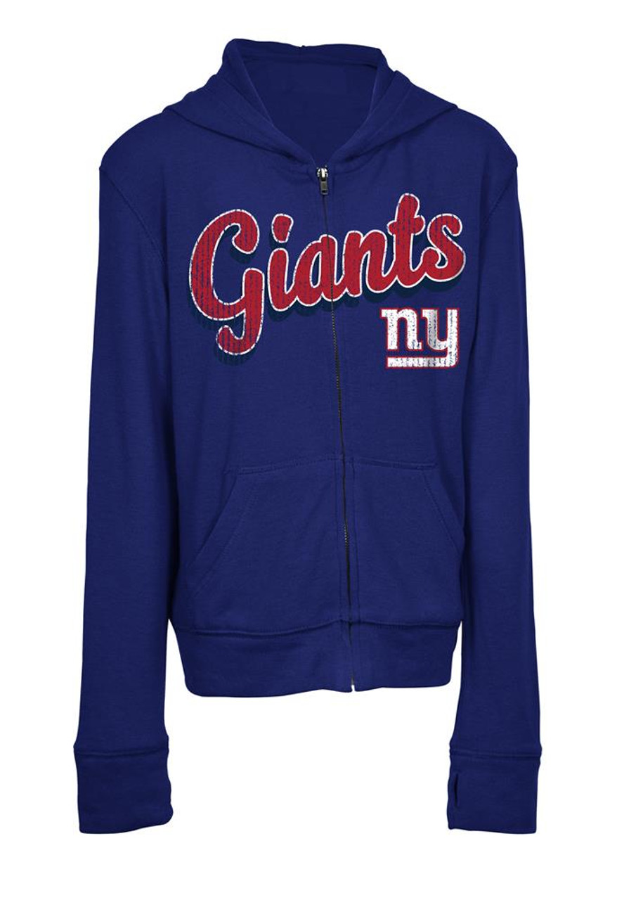 new york giants zip hoodie