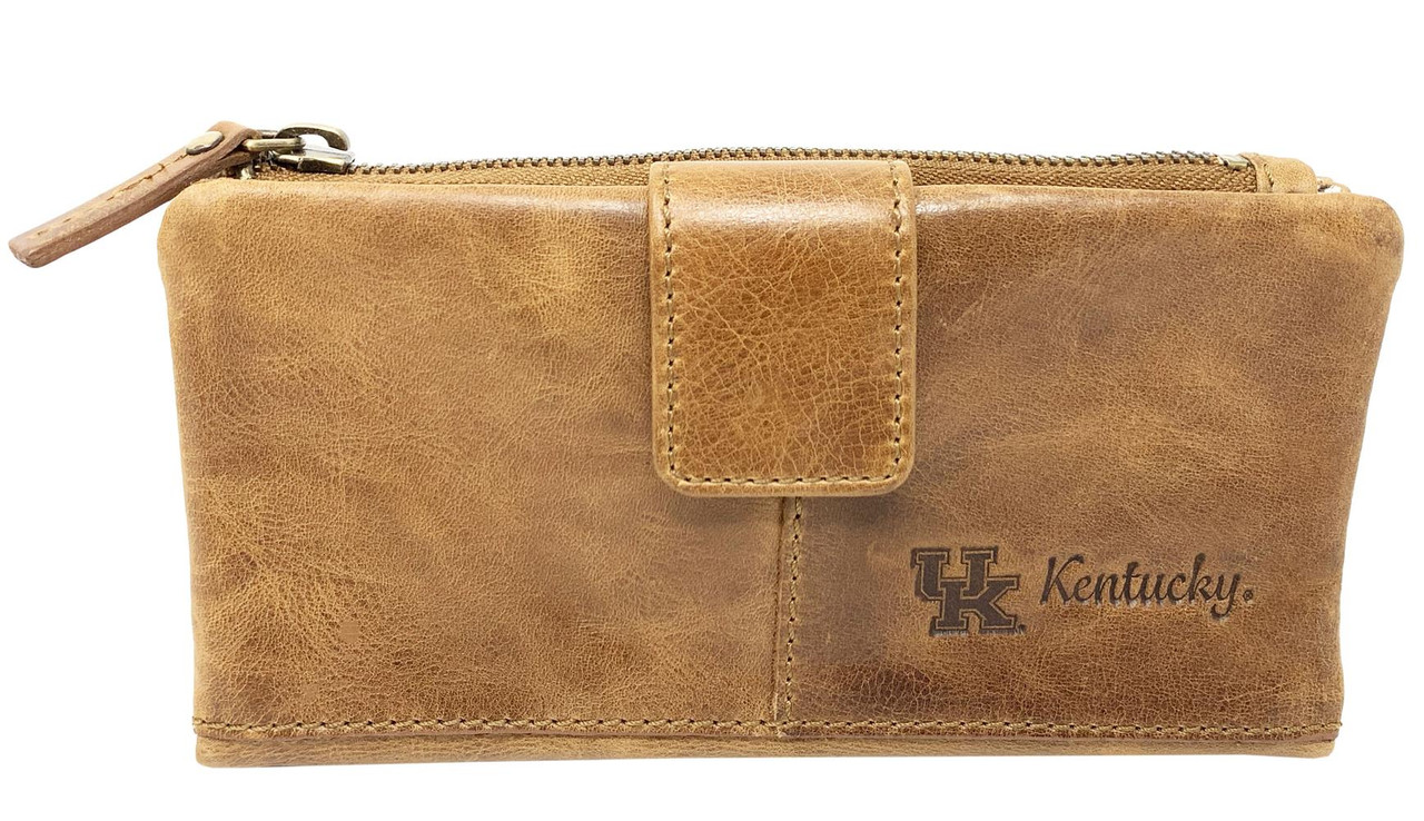 Kentucky Wildcats Laser Engraved Trifold Wallet