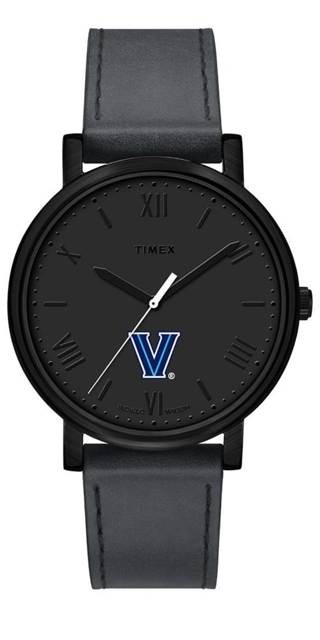 Ladies Timex Villanova University Watch Black Night Game Watch