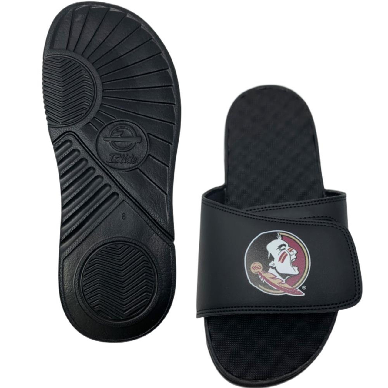 Men's ISlide Black Minnesota Golden Gophers Primary Slide Sandals