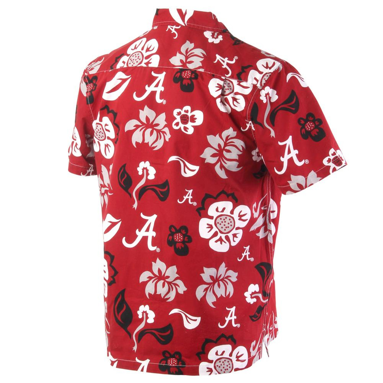 Chicago Cubs Fans Tiny Red Hibiscus Tropical 3D Hawaiian Shirt