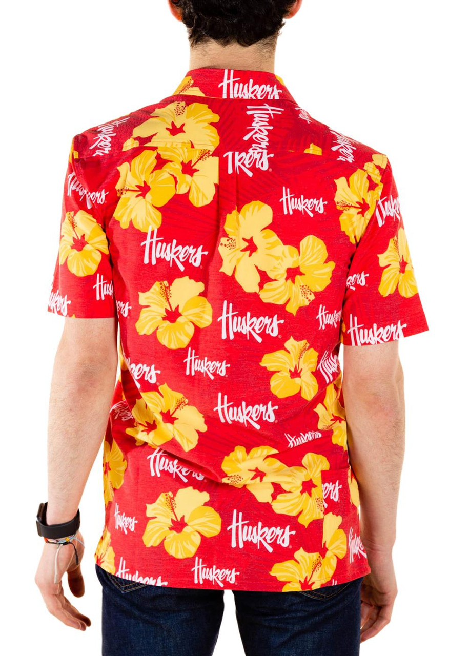 Houston Astros Baseball Floral Big Flower Pattern Hawaiian Shirt