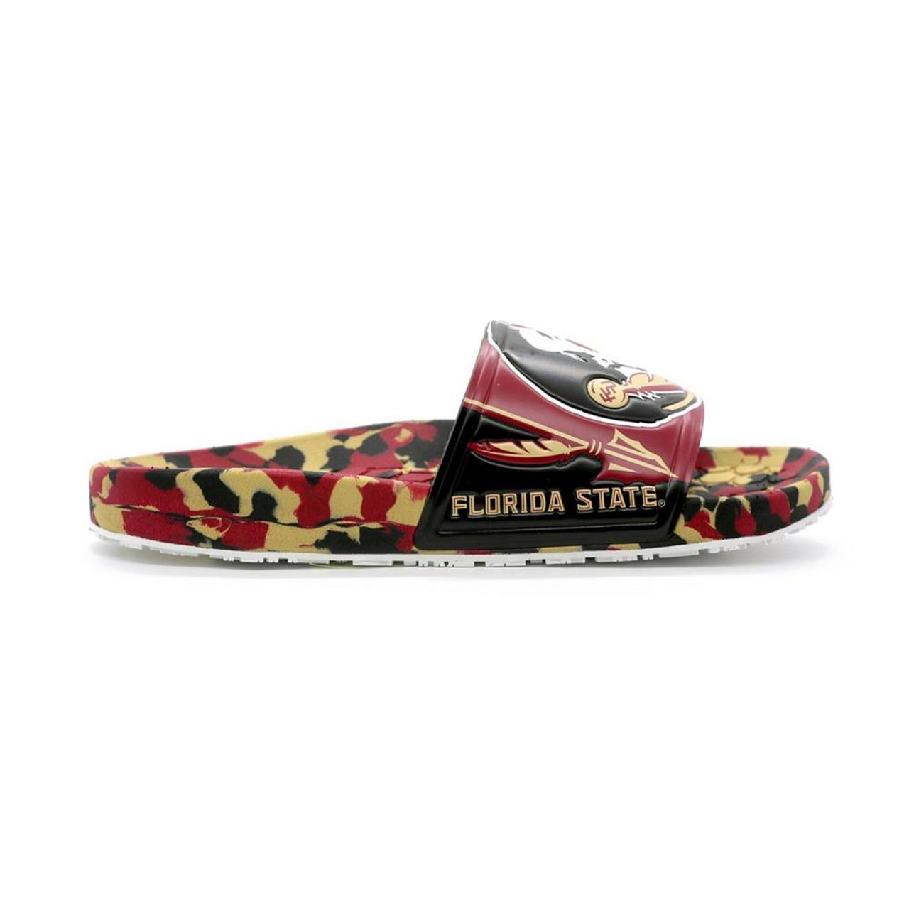 Women's Red/Black Louisville Cardinals Hype Slydr Slide Sandals