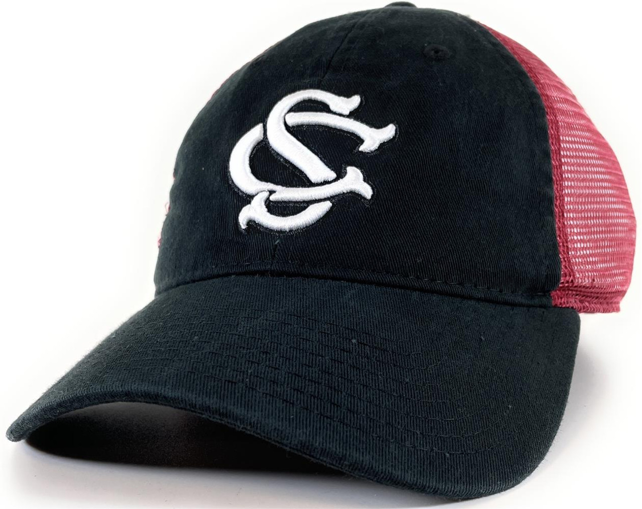 Vintage Louisville Cardinals Mesh Trucker Snapback Cap Hat Made in