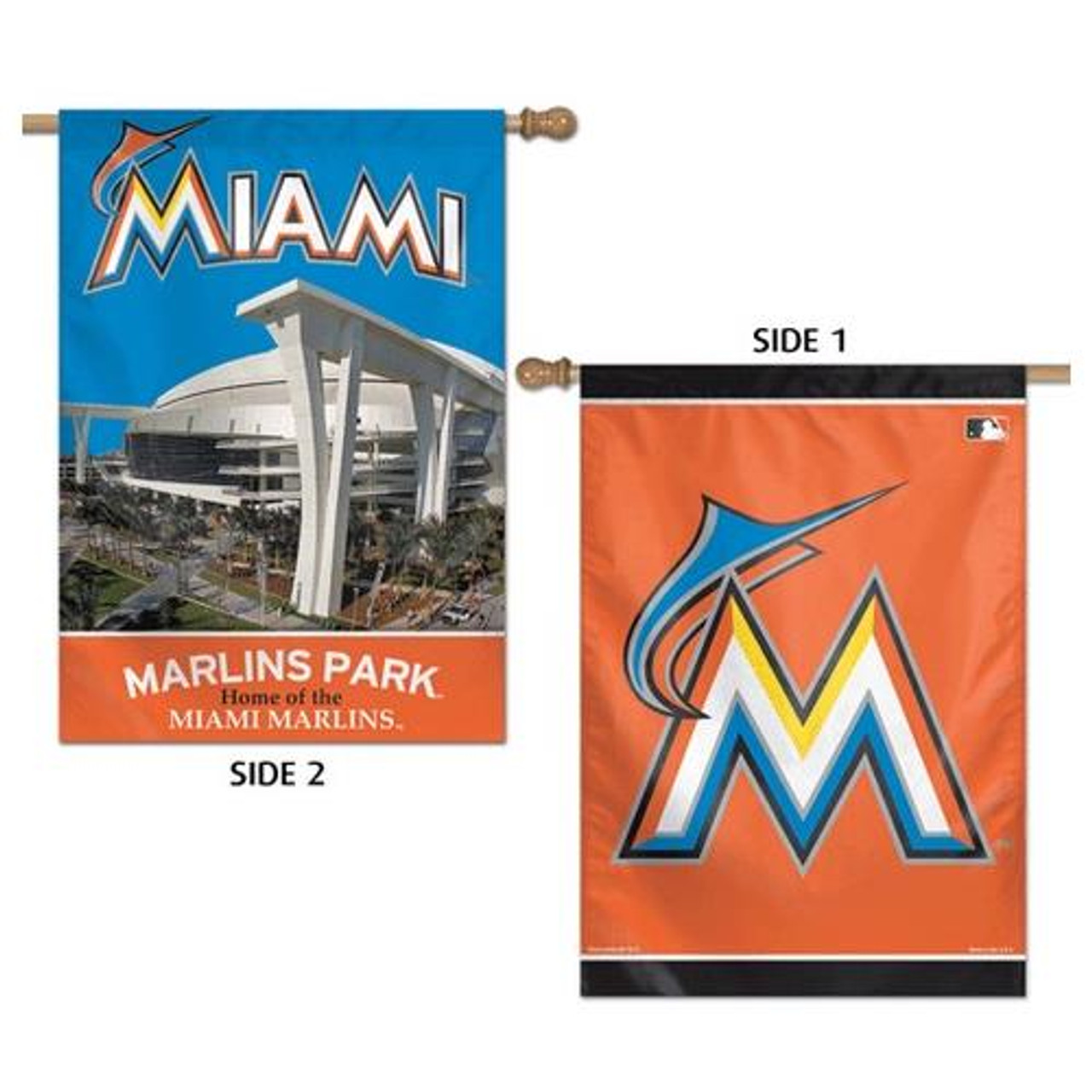 Majestic X MLB C Miami Marlins Jersey Sz Medium kids/Women sz