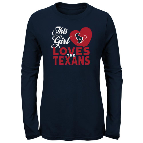 girls texans shirt