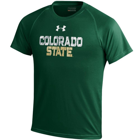 Boy's NuTech Short Sleeve Colorado State Rams Under Armour Tee