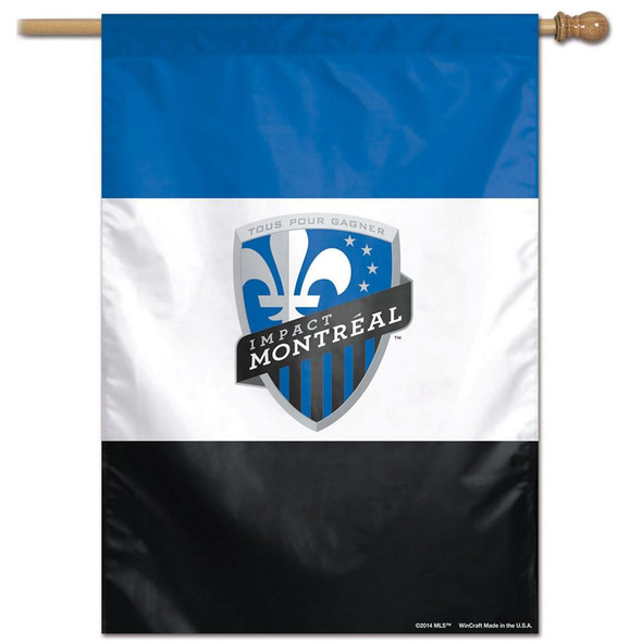 Montreal Impact Vertical House Flag Outdoor Banner