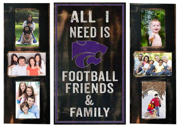 Kansas State University Picture Frame Set All I Need 3pc Picture Collage