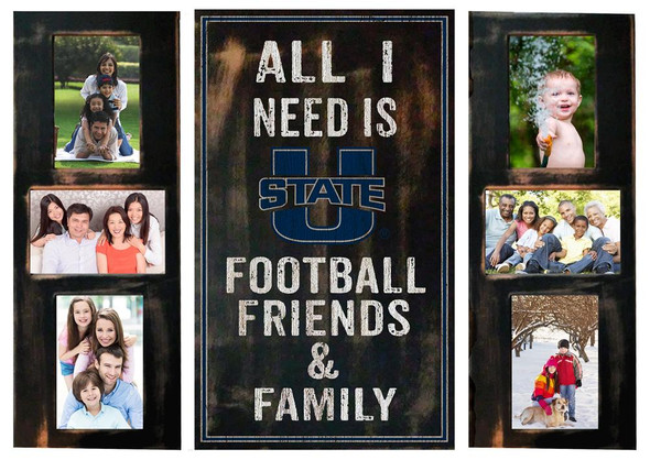 Utah State University UTU Picture Frame Set All I Need 3pc Picture Collage