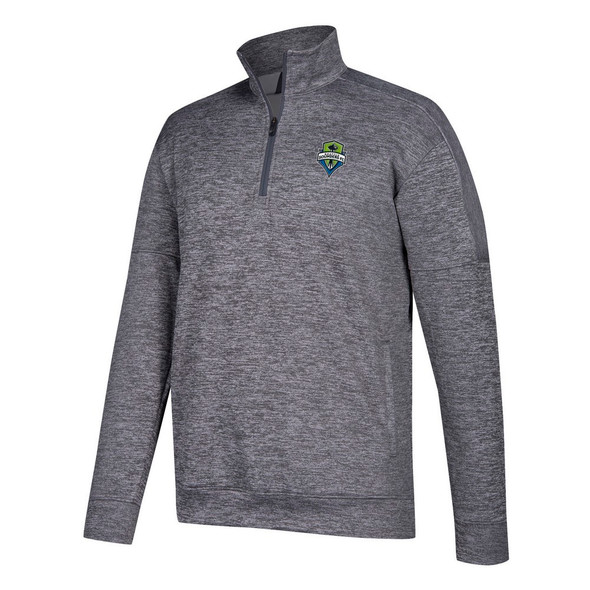 Seattle Sounders FC Jacket Adidas Quarter Zip Pulllover