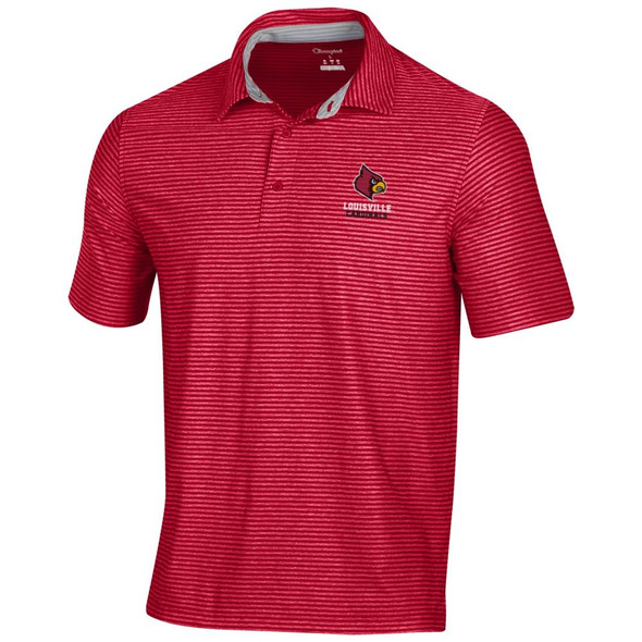 Men's Champion Gray Louisville Cardinals Alumni Logo Arch Pullover  Sweatshirt