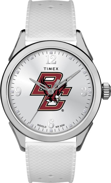 Boston College BC Ladies Silcone Athena Timex Watch