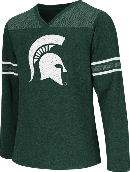 Michigan State University Youth Girls Long Sleeve Tee