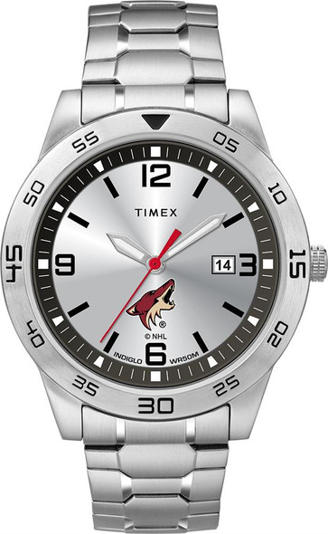 Men's Arizona Coyotes Watch Timex Citation Steel Watch