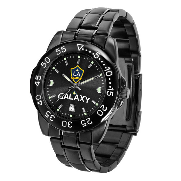 Men's Los Angeles Galaxy Watch Fantom Black Steel Watch