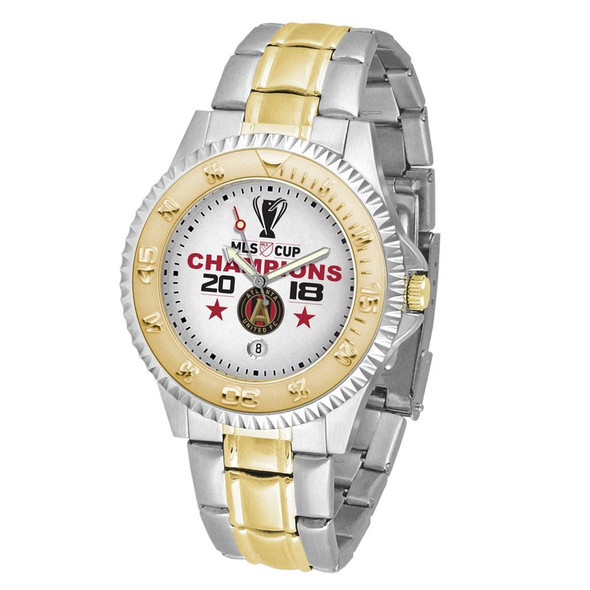 Men's 2018 Champions Atlanta United FC Watch Two-Tone Gold Silver Watch