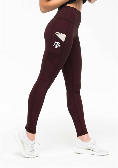 Women's Texas A&M Aggies Leggings Kadyluxe Pocket Leggings