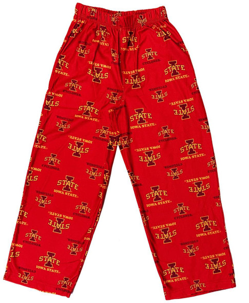 Youth Iowa State Cyclones Pajama Pant Boys Sleep Bottoms