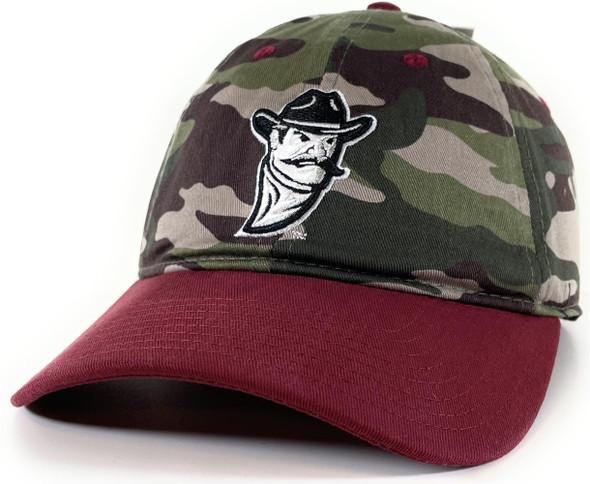 New Mexico State Aggies Camo Hat Woodland Camo Two-Tone Cap