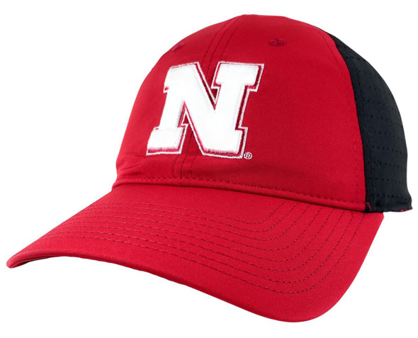 Nebraska Cornhuskers Hat Relaxed Perforated Gamechanger Performance Nebraska Cap