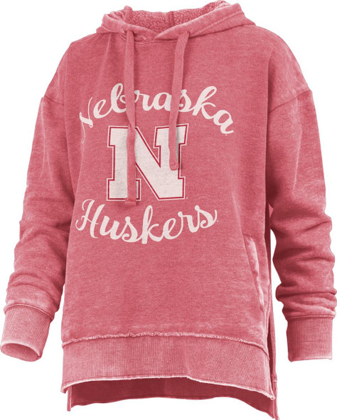 Women's Nebraska Cornhuskers Hoodie Vintage Hooded Fleece Sweatshirt