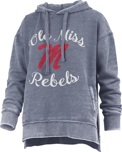 Women's Ole Miss Rebels Hoodie Vintage Hooded Fleece Sweatshirt